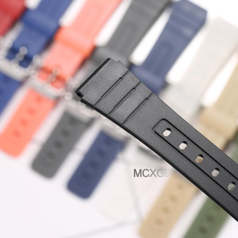 Смоляные Аксессуары для Часов Подходят для Casio F-91W F-84 F-94 F-105 Мужской Сменный Ремешок Водонепроницаемый Ремешок для Часов Резиновый Ремешок