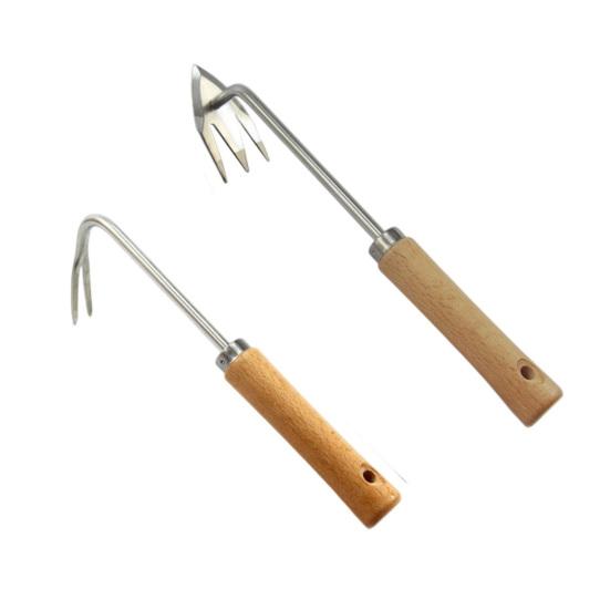 3 Claws Long Handle Grass Remover Sharp Compact Stainless Steel Claw Weeder Garden Weeding Tool Garden