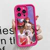 HSR Himeko Утолщенный ТПУ Чехол для Мобильного Телефона для iPhone 17 16 15 14 13 12 11 Air Pro Max Plus Цветной Чехол