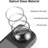 Tempered Glass Lens Guards Cap Screen Protector Anti-Scratch Rotating Cover For Insta360 X4 Camera Accessories Optical Coated