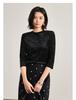 Elegant Velvet Versatile Small Shirt