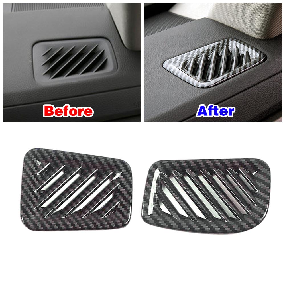 Для Toyota Highlander XU70 2024 года выпуска, аксессуары для салона автомобиля, молдинги, стильная центральная часть управления, отделка из углеродного волокна