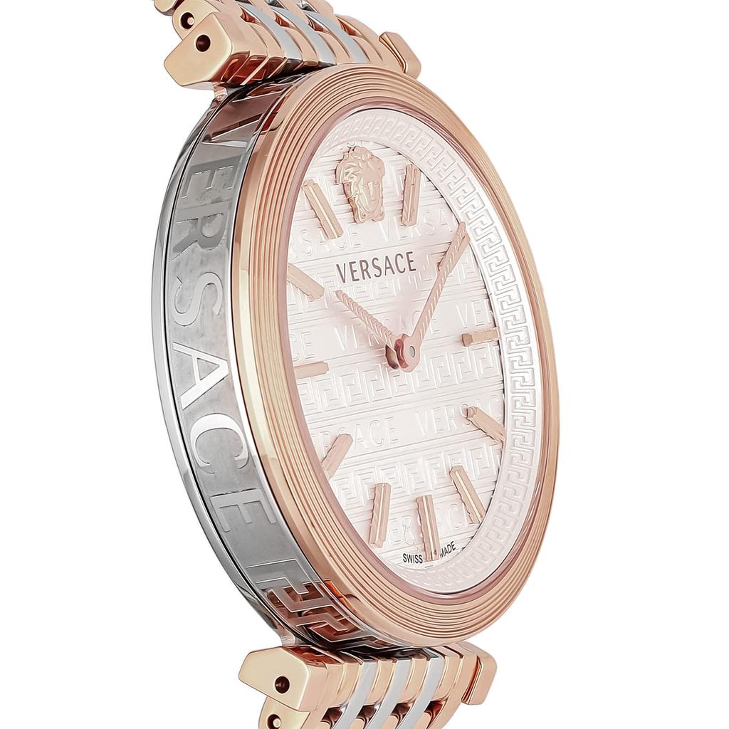 Watch Twist Silver Dial Stainless Steel Sapphire Glass Quartz 36MM Swiss Watch VELS00719 Gold [Versace] V-TWIST Women's [Item]