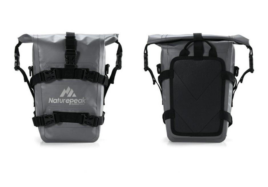 Cross-Border High-Elastic PVC Motorcycle Riding Guard Bar Bag - Scratch & Rainproof
