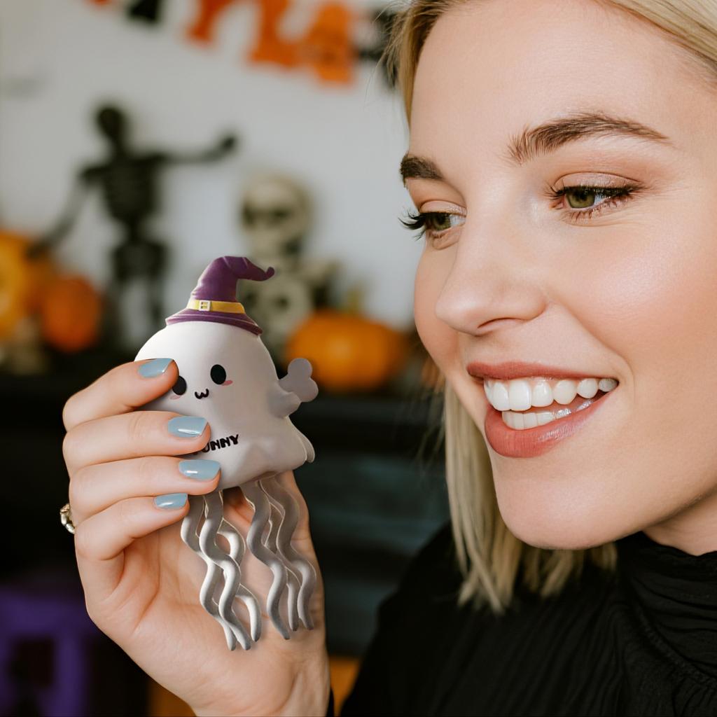 Крутой танцующий кукуруза, тыква, призрак! Стресс на Хэллоуин и Рождество