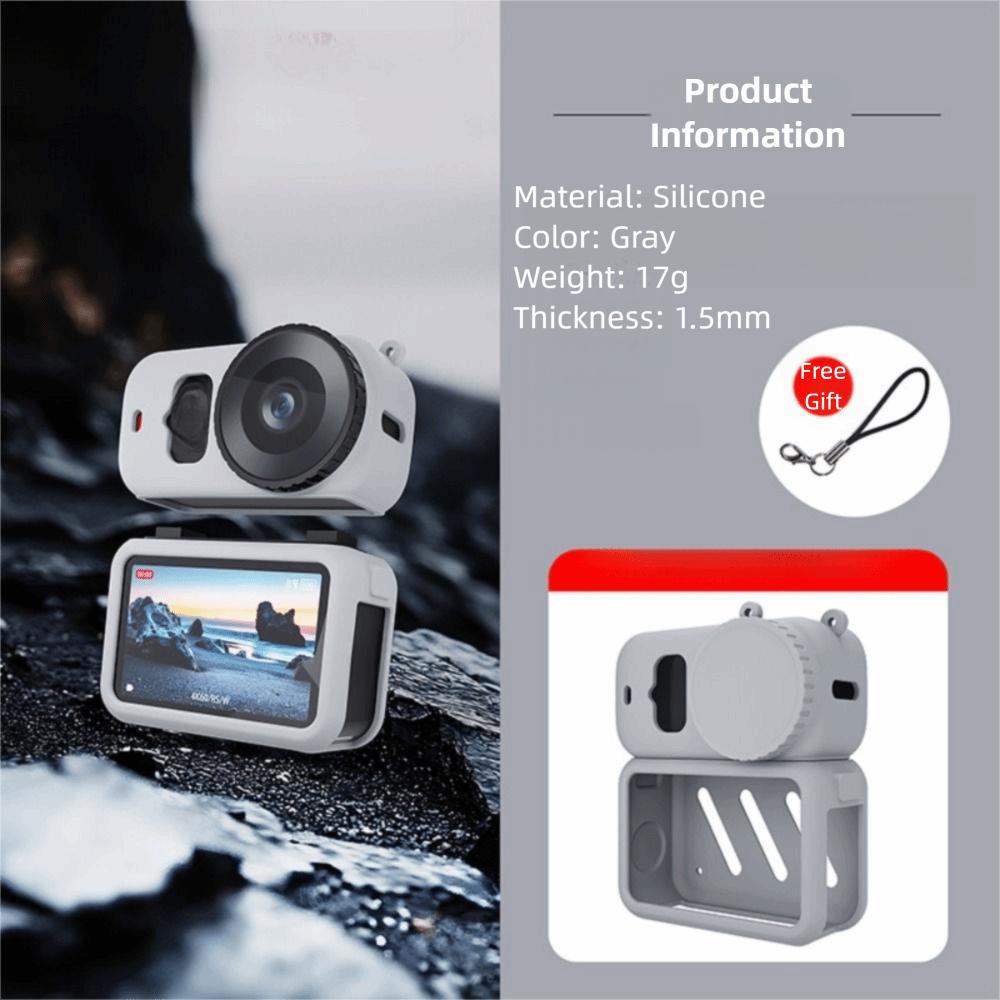 3 шт./набор Силиконовый мягкий чехол Полная защита Корпус камеры для DJI Osmo Nano Аксессуары