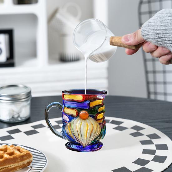 Кружка-книга с 3D-росписью Yousheng для горячих и холодных напитков 300 мл, штабелируемая чашка-книга, подарки для читателей, писателей, библиотекарей