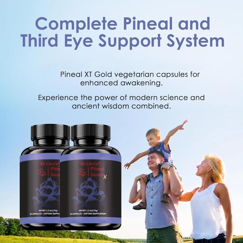 Пинеаловая защита - Поддержка мозга, Витамины для концентрации и памяти для мозга, Декальцинируйте, Активируйте и Защитите вашу шишковидную железу