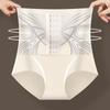 Трусы с высокой талией и утягивающими повязками, утягивающие трусы с пряжкой, корректирующее белье для похудения, контроль формы