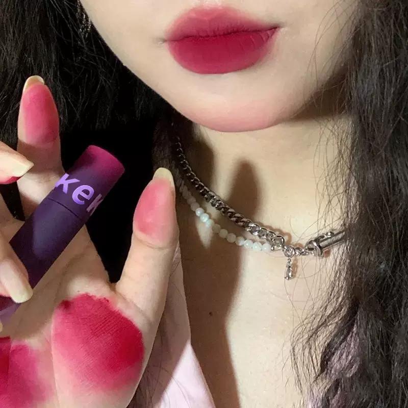 Kaleidoscope Matte Non-Fading Cream Lip Lacquer Xiaohongshu