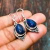 Sodalite, Gemstone Handmade Jewelry 925 Sterling Silver Earring For Women