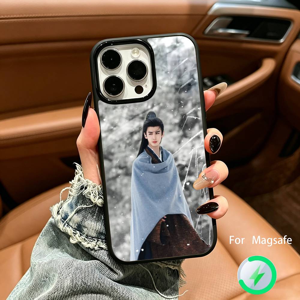 Чехол для телефона 'Погоня за нефритом' из сериала Xie Zheng для IPhone17 16 15 14 13 12 11 Pro Max 16/15/14Plus Покрытие для беспроводной зарядки Funda