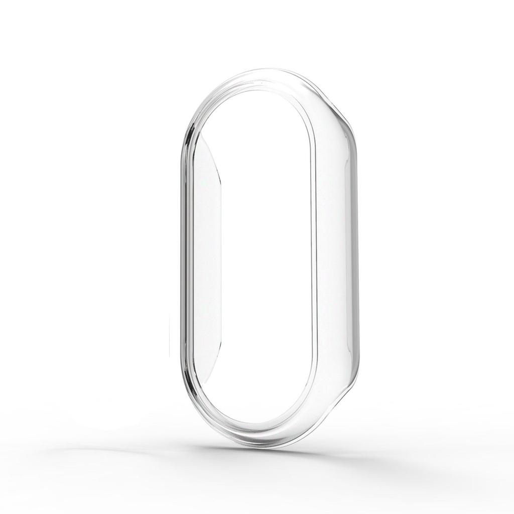 Мягкий защитный чехол для ПК для Xiaomi Mi Band 8, половина упаковки, защитный чехол с бампером, чехол для Xiaomi Mi Band 8, умные часы