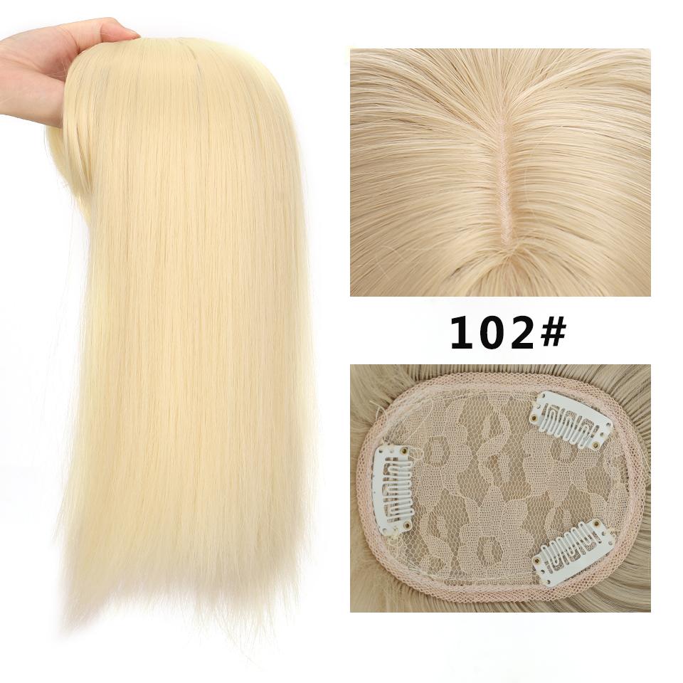 LUPU Короткие прямые натуральные синтетические накладные волосы коричневого и черного цвета для женщин с челкой, удлинители на клипсе, высокотемпературное волокно