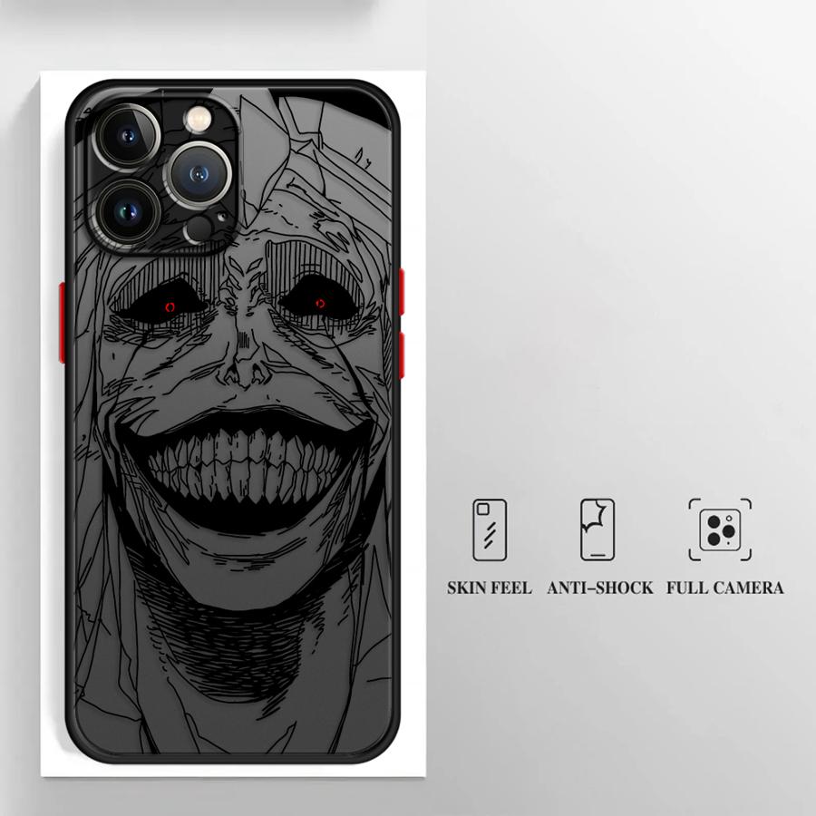 Аниме Сукуна Jujutsu Kaisen Мягкий Чехол для iPhone 11 8 7 SE XR 15 Pro MAX XS 13 Mini 11 Plus 14 12 16 16 Plus 14Pro 12Pro