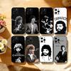 Чехол для телефона Singer Camaron D-De L-La I-Isla для iPhone 17,16,15,14,13,12,11 Plus,Pro Max,XS, Мягкий силиконовый черный чехол