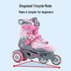 Детские роликовые коньки и квады Jingdong, 6 размеров, регулируемые