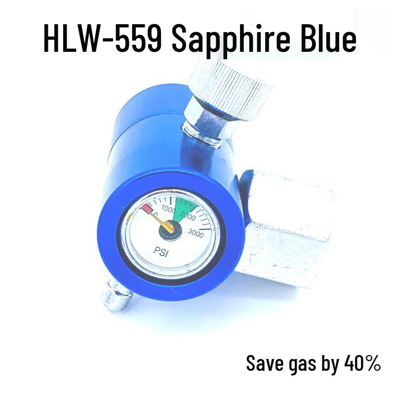 Weldforce Argon Arc Welding Regulator: Energy-Saving, Gas-Saving, Drop-Proof, Explosion-Proof Meter with Pressure Reducing Valve and Gauge.