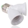 Screw E27 LED Base Light Lamp Bulb Socket E27 To 2-E27 Splitter Adapter ARI