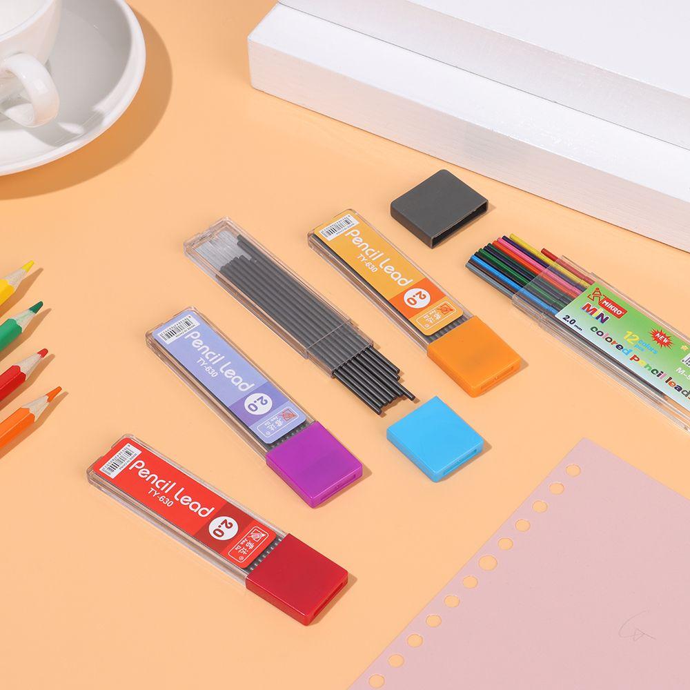 Профессиональный эскиз Школа Офис Механический карандаш Стержни Стержни Черный/Цветной Автоматический Карандаш с грифелем