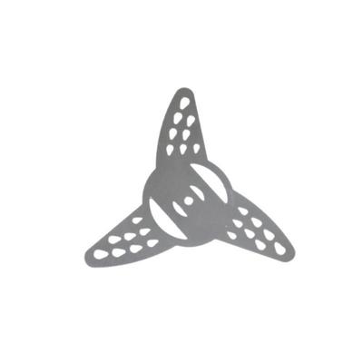 Практичная головка триммера для травы, металлическая, 3 лезвия, для кустореза, 5 дюймов, запчасти для газонокосилки, аксессуары