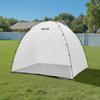 Portable Paint Booth Tent, 2330 x 1720 x 1900mm Painting Tent Station, Spray Shelter with Built-in Floor & Mesh Screen, Large Space, Oxford Spray