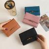 2025 Spring New Stylish and Simple Three-fold Short Women's Wallet, Multi-functional Clutch Bag