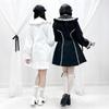 Yumetenbou Mass-produced Clothing Round Collar Yoke Ribbon Frill Coat