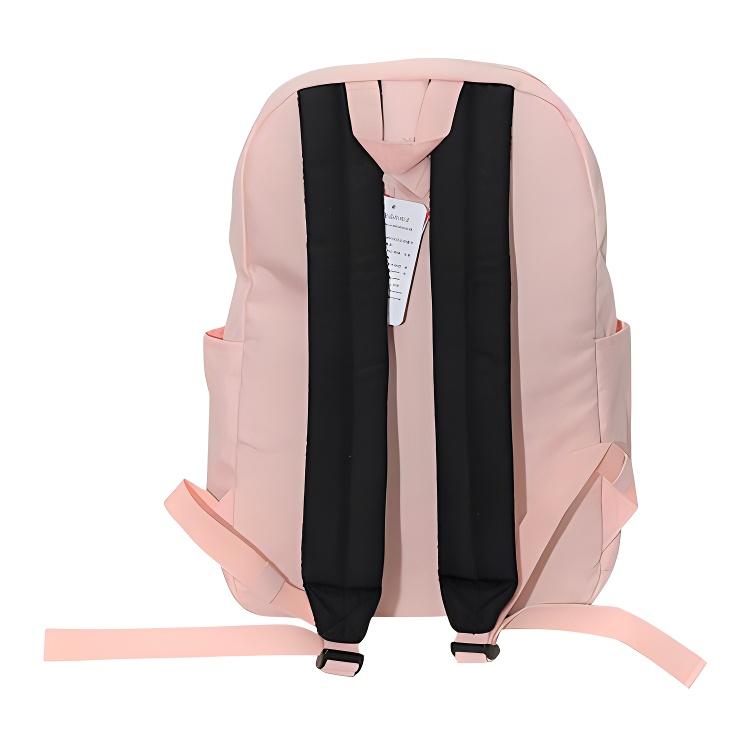 New Balance 25L Simple Versatile Fabric Backpack Unisex Backpacks Cherry-Blossom-Pink GCA2N013-LPK