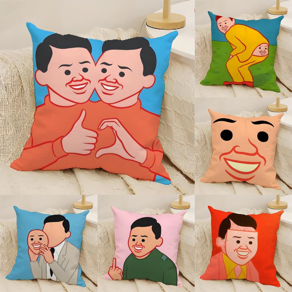 Dark Humor JJoan CCornellaS Art Pillow Case Natural Linen DoubleSided Printing Sofa Home Decor Cushion Cover
