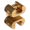 2PCS Gold Hidden Hinges Brass Cabinet Hinges Invisible Concealed Hinges  Cabinet Door