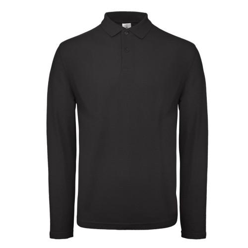 B&C Mens ID.001 Long-Sleeved Polo Shirt