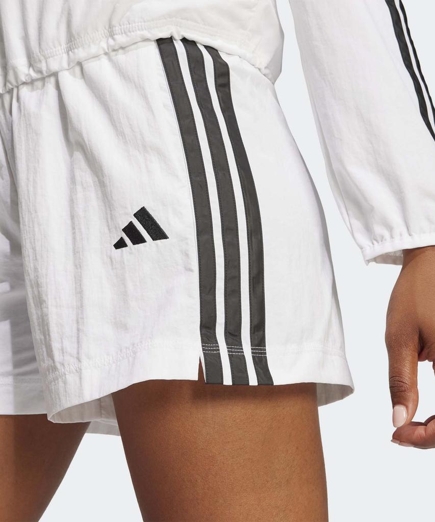 adidas Шорты Lifestyle с 3 полосками - Белые:Черный / Je1310