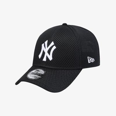 Кепка New Era New York Yankees из сетки с прослойкой Черная 15206370