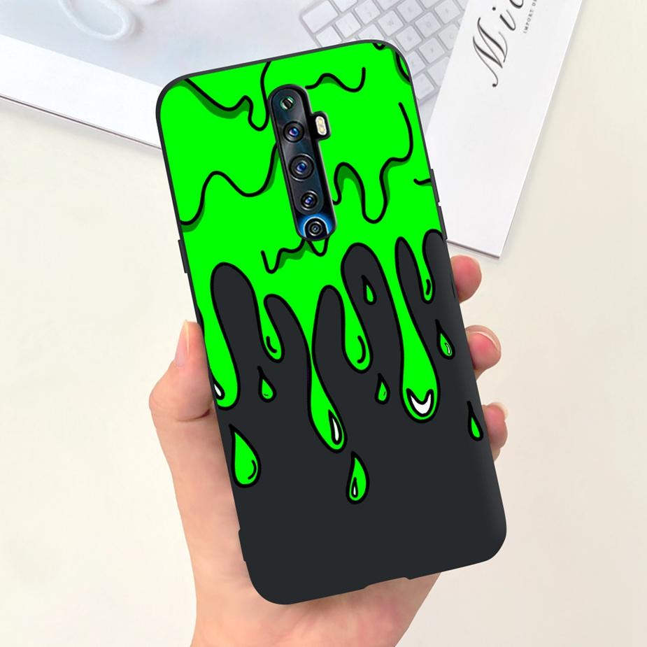 For Oppo Reno 2 Case Reno 2F 2Z Cute Fashion Cartoon Cover Soft Silicone Phone Cases For Oppo Reno2 F Z Reno 2Z 2F Reno2F Bumper