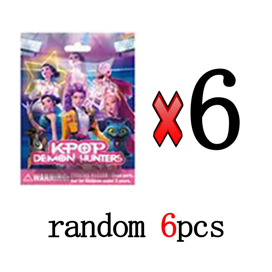 Kpop Demon Hunters Anime Figure Toys Cute PVC Collectible  Blind box  Action Figure Model Dolls Kids Birthday Toy Gifts