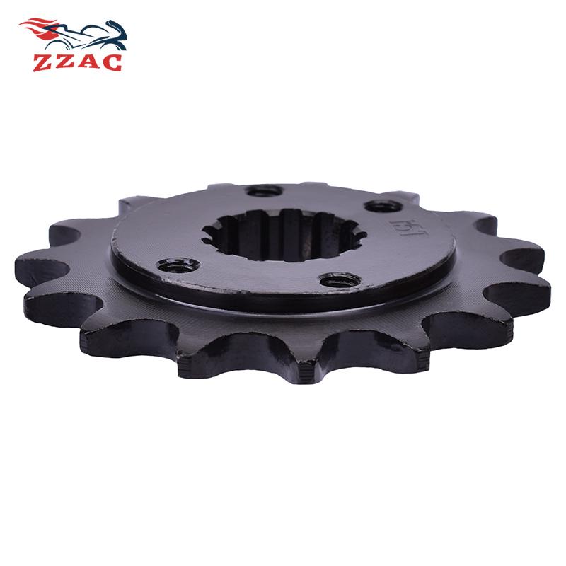 Передняя звезда мотоцикла 520-15T Для Kawasaki BJ Estrella 250 GPZ400 GPX400 ZR400 ZXR400 ZX-4 Запчасти Аксессуары