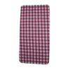 Incontinence Bed Pad Purple Plaid Washable Reusable Heavy Absorbency Hospital Bed Pad for Home Hospi