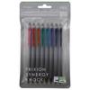 PILOT Frixion Synergy Knock Ballpoint LFSK158C Pen, 0.5mm, 8-Color Set,