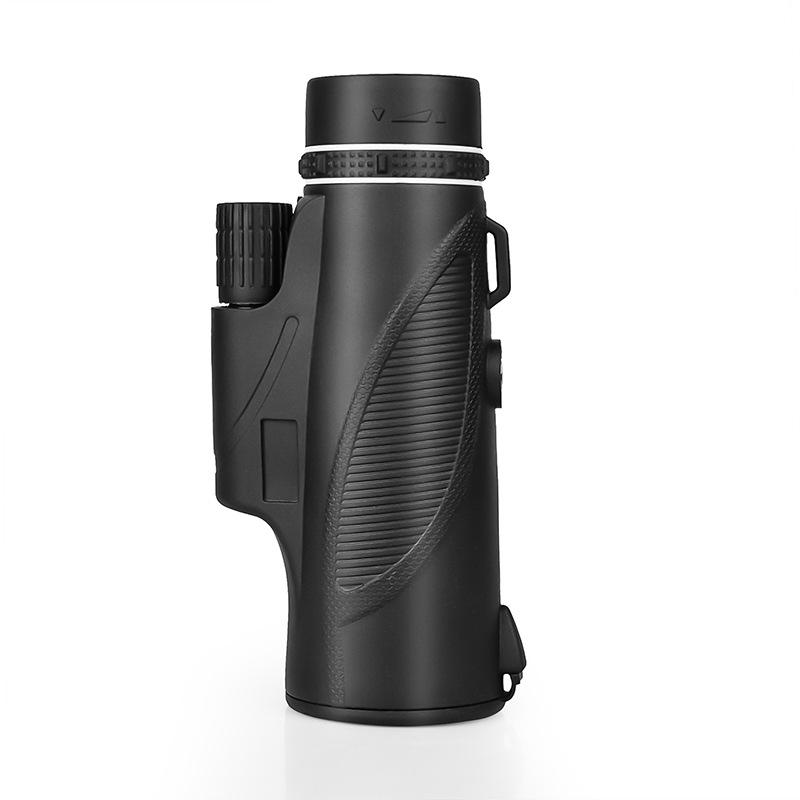 Оптовый монокулярный телескоп 12 × 42 окуляр высокой четкости при слабом освещении ночного видения мощный оптический телескоп для камеры мобильного телефона