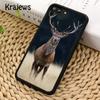 Мягкий чехол для телефона Krajews Deer для iPhone 14 5s 6s 7 8 plus X XR XS 11 12 13 pro max Samsung Galaxy S21 S22 ultra