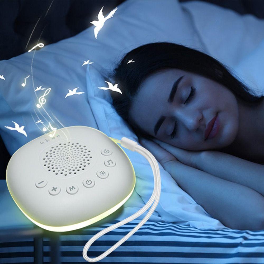 Volume Adjustable Baby Sleep Machine Portable Soothing Sounds Machine Newborn Gifts