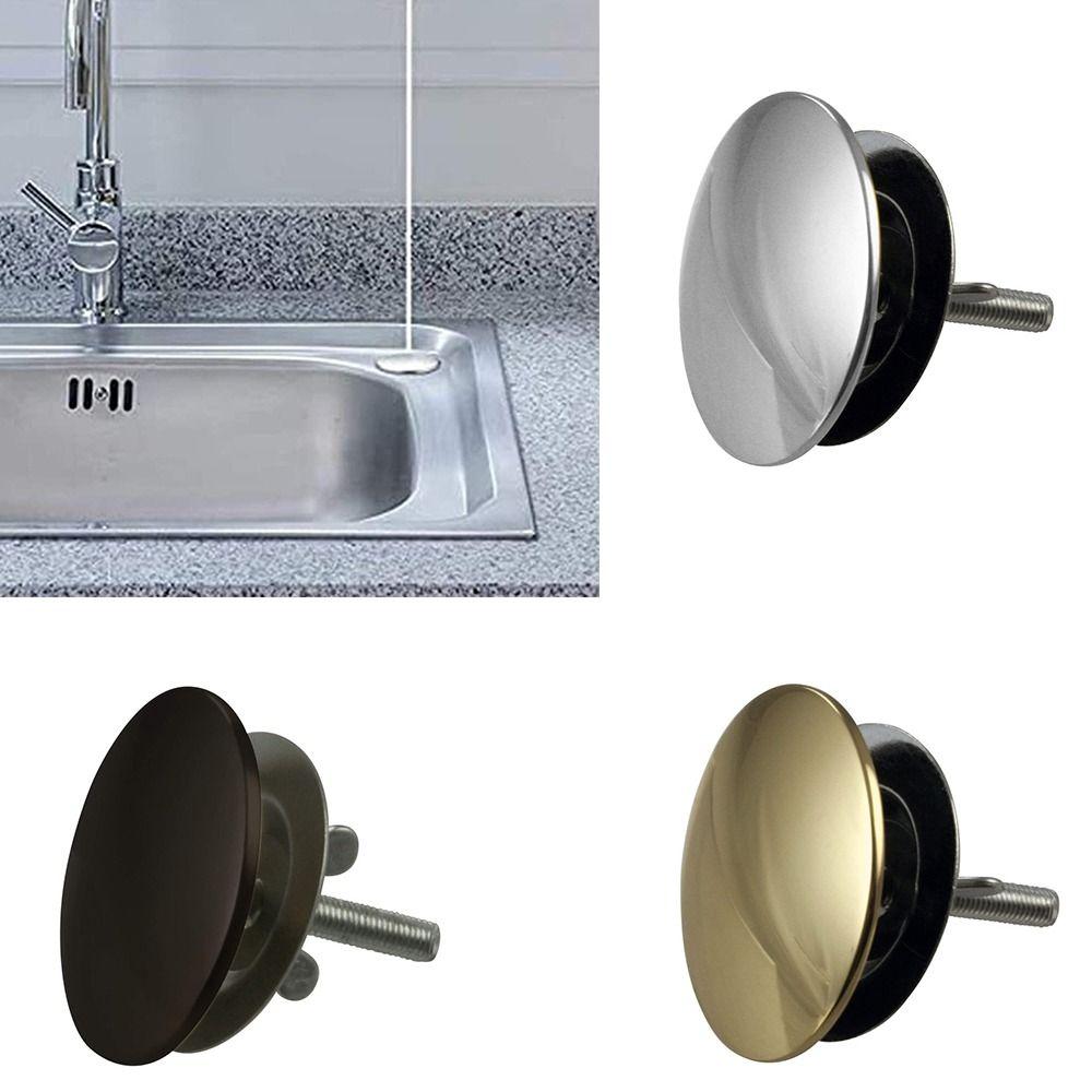 Sink Tap Faucet Hole Cover Anti-leakage Blanking Metal Plug Tap Hole Plate Stopper Kitchen Gadge