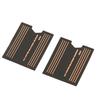 2PCS 2230 SSD Heatsink 0.15mm Brass Graphene 2230 SSD Thermal Cooling Pad for Laptop Gaming