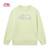 LI-NING Girls' Kids' Soft Pullover Printed Sweatshirt