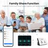 Melery Smart Tuya WiFi Dual UK Socket USB Type-C PD 20 Вт Сенсорное управление,Голосовое управлениеМониторинг электроэнергии, Alexa Google Home