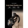 Male Penis Lock Chastity Cage Men's Chastity Lock Breathable Cock Cage with Cock Ring Erotic Products BDSM Sexy Audlt Sex Toys