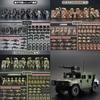 2026 new building blocks mini humanoid doll full set of heavy special police armored car cartoon character toy birthday gift