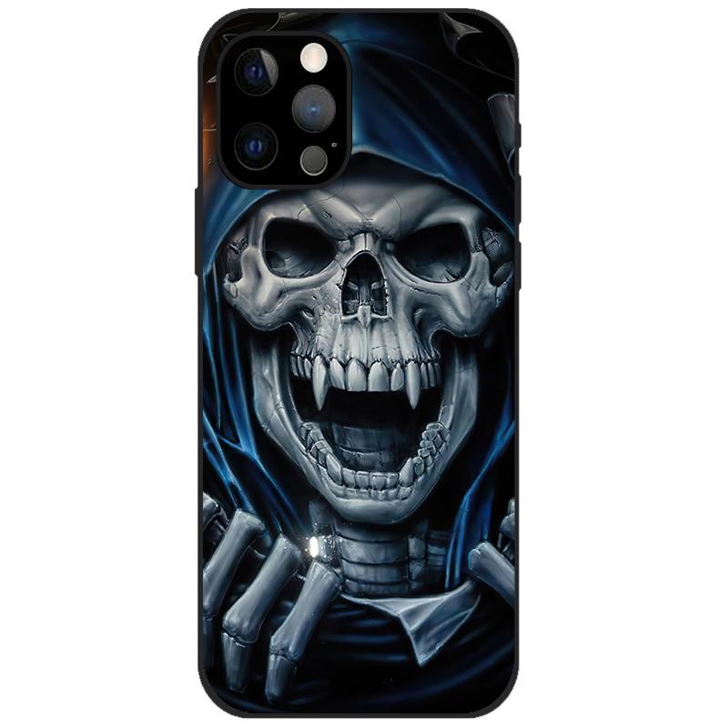 Чехол для iPhone 12 Pro, чехол для iPhone 12 Pro, силиконовый мягкий чехол из ТПУ для iPhone 12 Pro Max/12 Mini, чехол с рисунком, Funda 12Pro
