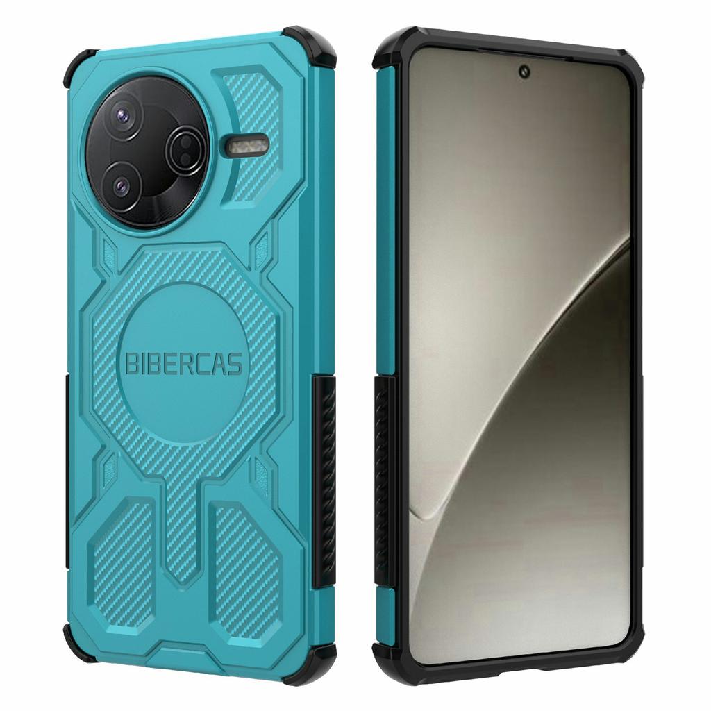 BIBERCAS J-16 Series For Xiaomi Redmi K80 5G/Poco F7 Pro 5G Case Compatible with MagSafe Anti Drop TPU+PC Phone Cover